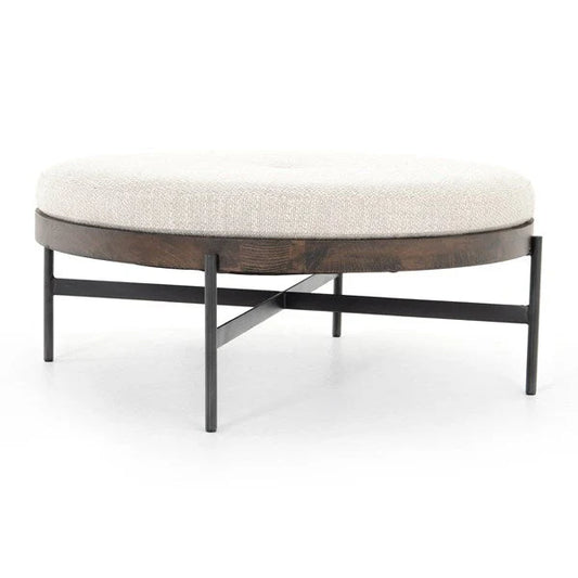 Edwyn Large Ottoman-Gibson Wheat