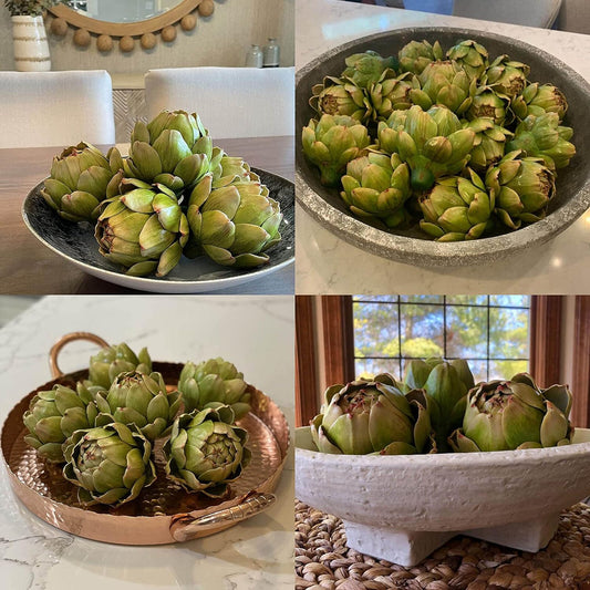 6-Pack Large Artificial Artichokes