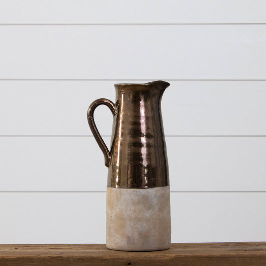 Metallic Two-Toned Pitcher (In-Store Pickup Only)