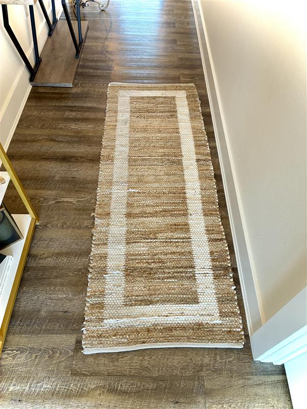 Woven Jute Rug (Runner)
