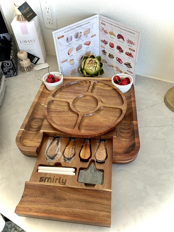 Charcuterie Board & Drawer