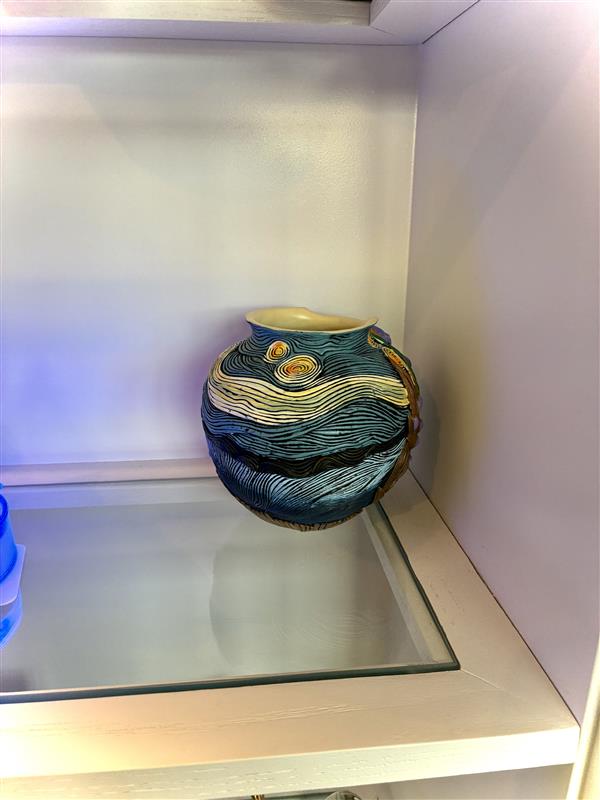 Iris Starry Night Pot