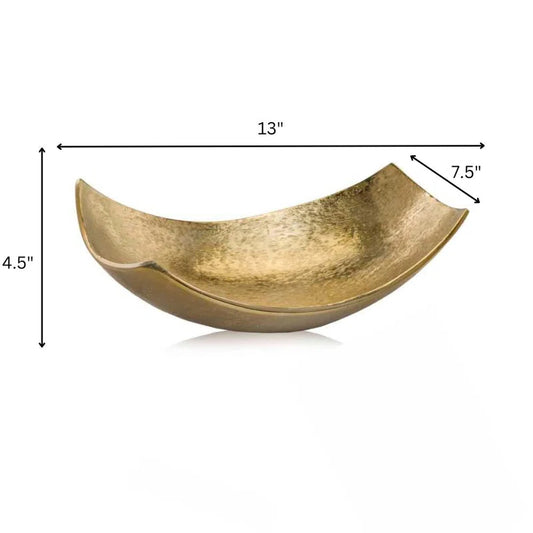 Large Scoop Bowl - Gold