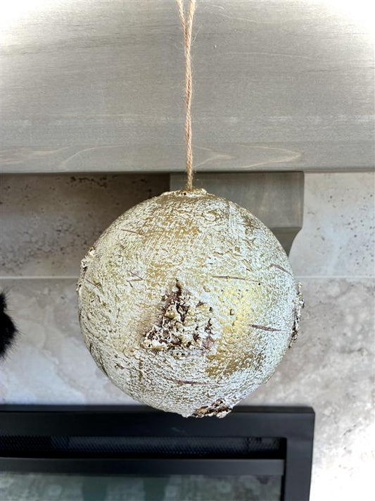 Large Wooden Oranament