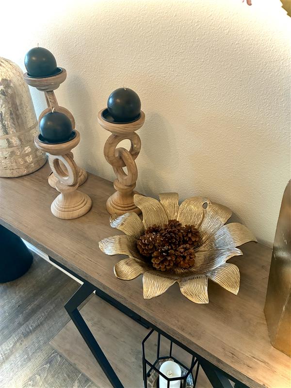 Golden Flower Bowl