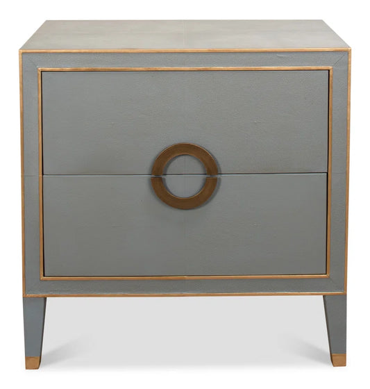 Shagreen- 30''  Nightstand