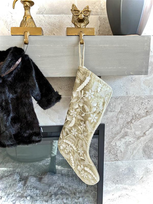 Sage Green Stocking