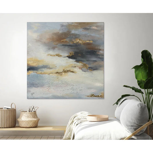 Abstract 54x54 Large Wall Canvas