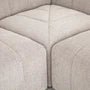 Langham Channeled 5- Piece Left Arm Facing Chaise Sectional