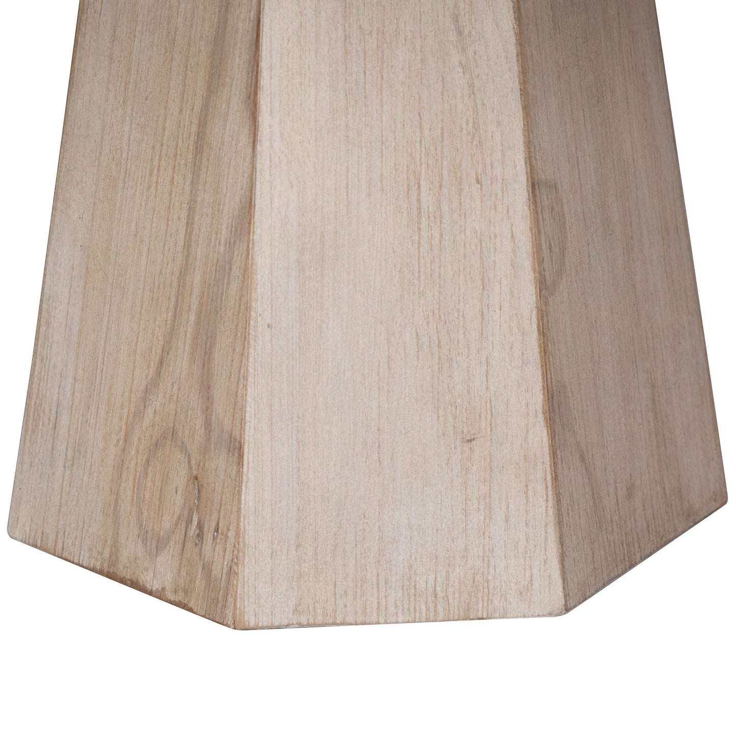 Xavier 48" Round Reclaimed Pine Light Wash Pedestal Dining Table