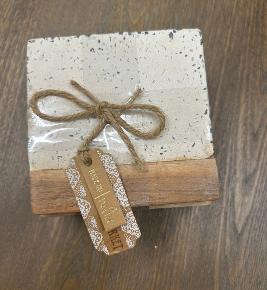 Hand Made Coasters - Set of Four