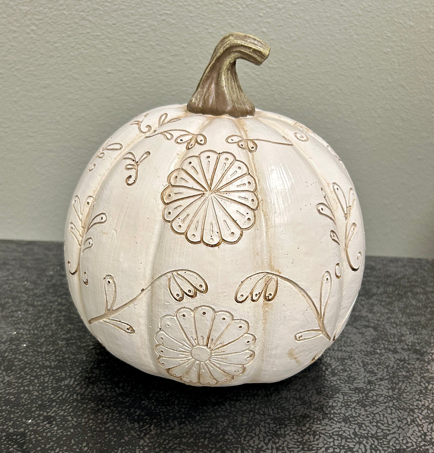 Dia de los Muertos Lighted Pumpkin