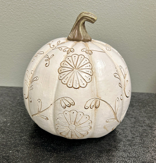 Dia de los Muertos Lighted Pumpkin