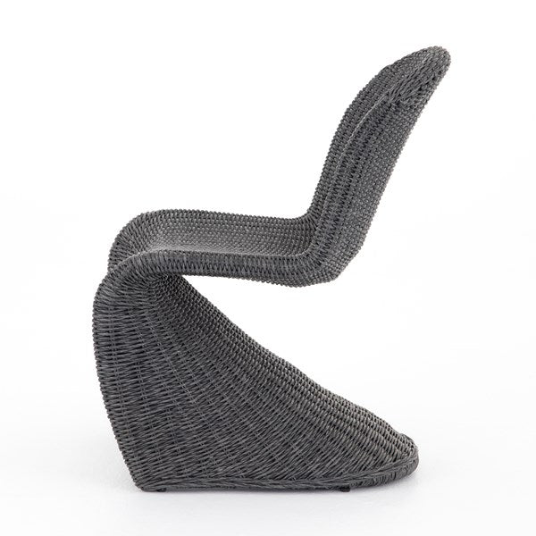 Portia Outdoor Dining Chair-Vintage Coal