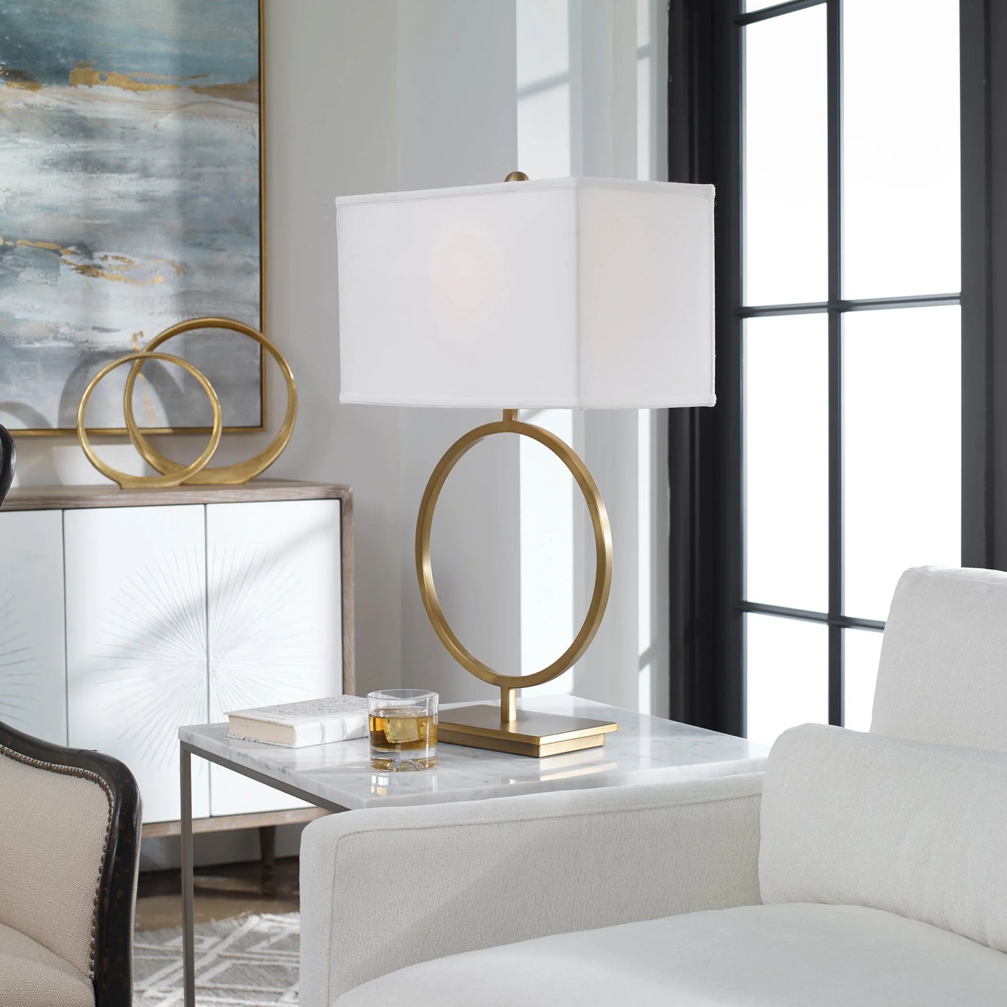Duara Circle Table Lamp