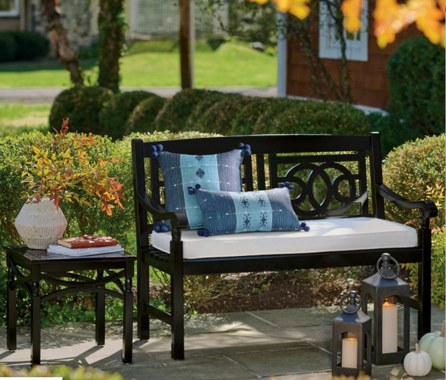 Amalfi Bench - Black