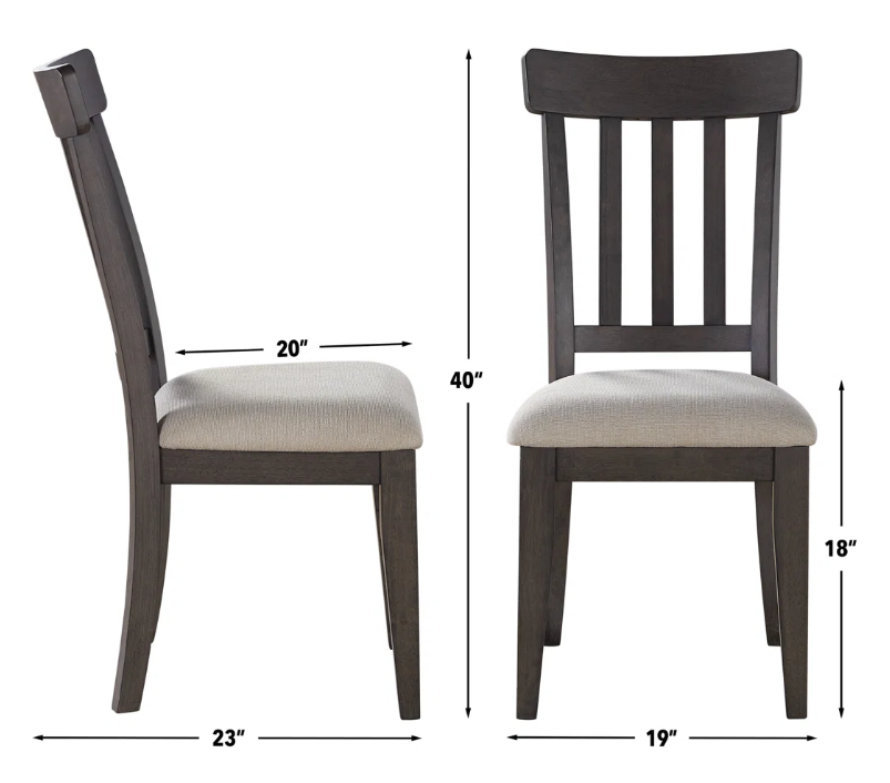 18'' H Upholstered Side Chair (Set of 2)