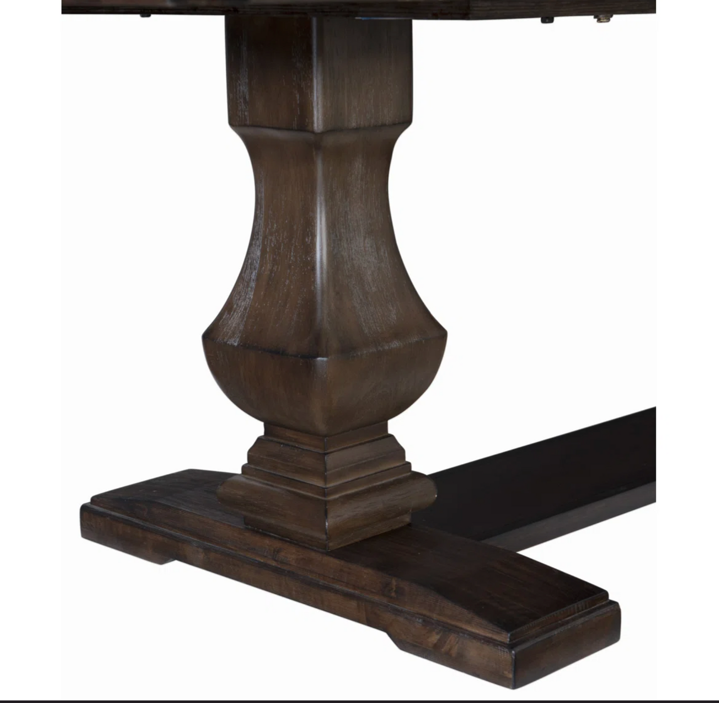 Extendable Dining Table - Dark Brown