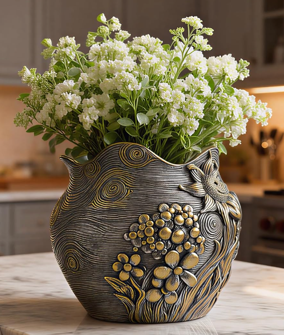 Sunflower Starry Sky Pot