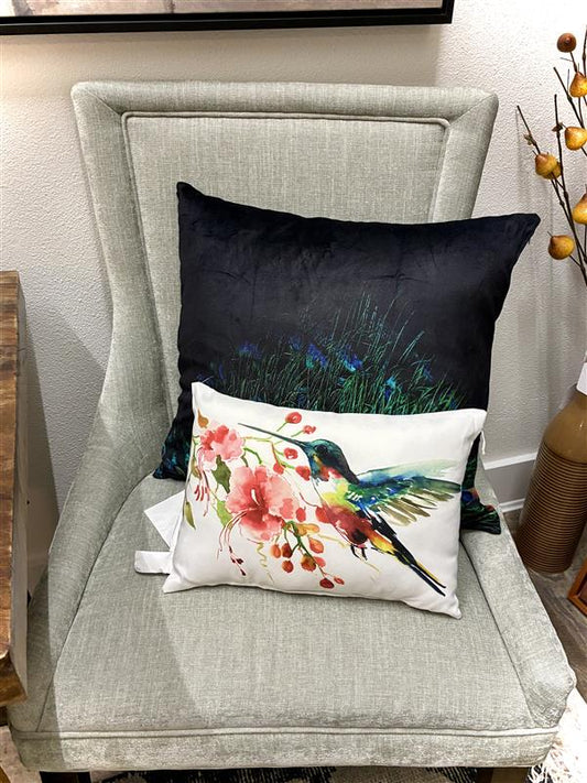 Hummingbird Accent Pillow