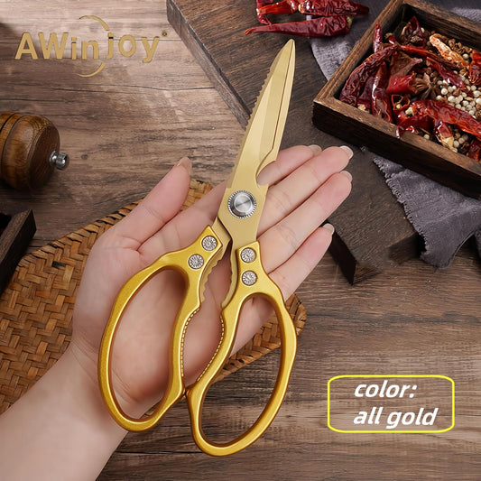 Kitchen Scissors, Heavy Duty Sharp Kitchen Shears Dishwasher Safe