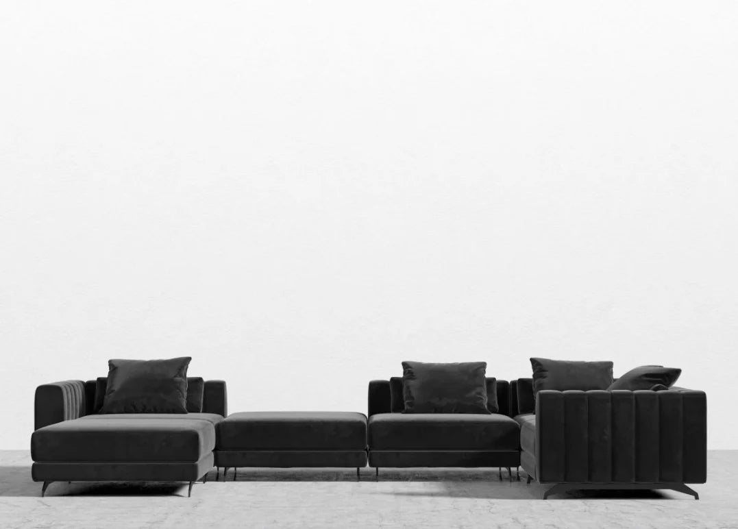 Berlin Modular Sectional, Black