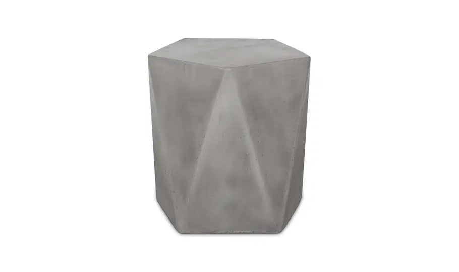 Gem Outdoor Stool Grey