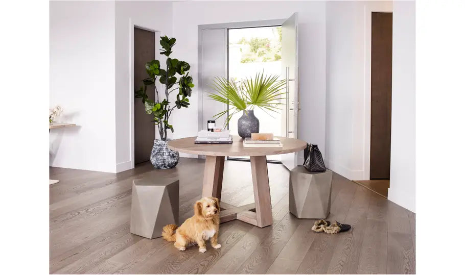 Gem Outdoor Stool Grey