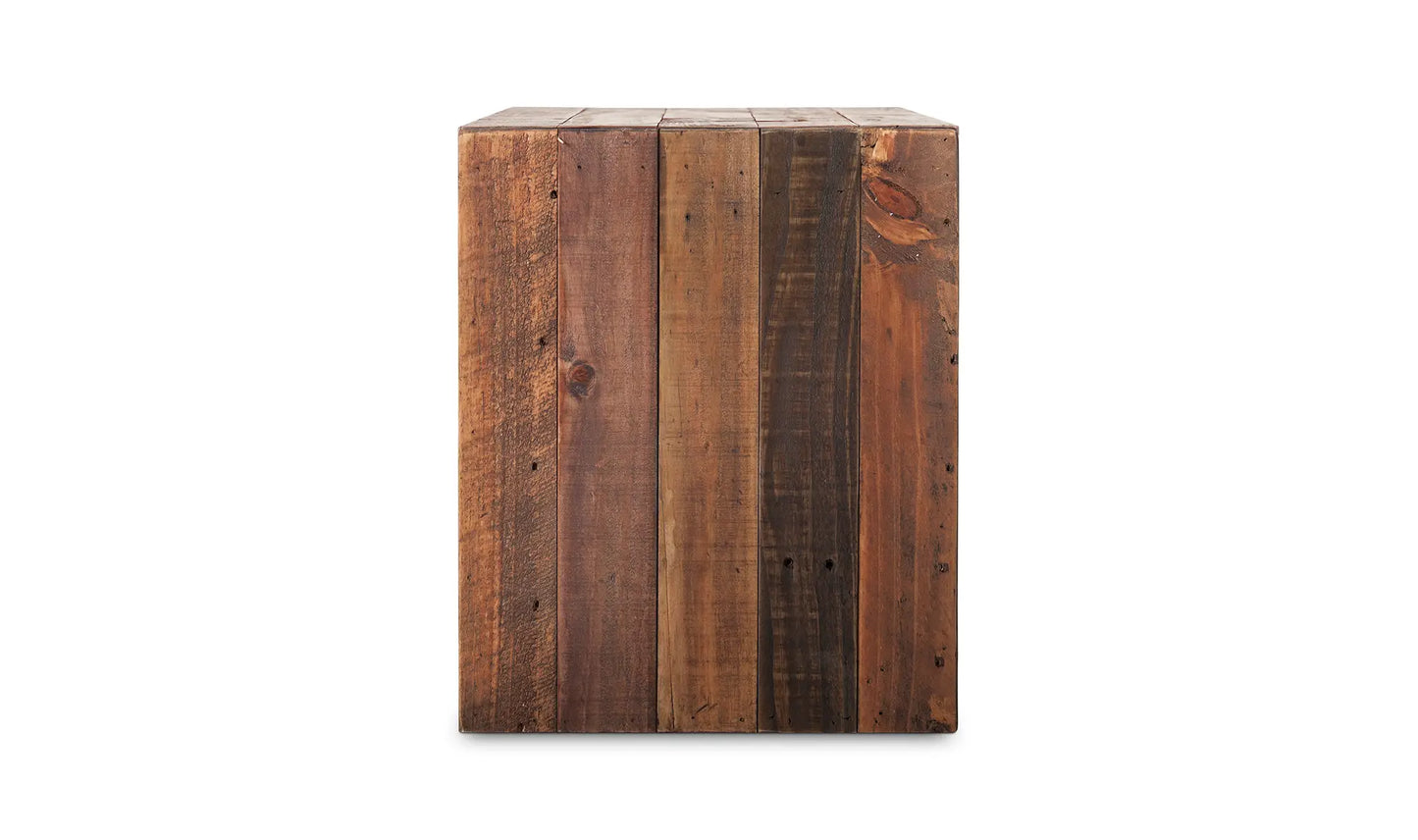 Vintage Small Bench Light Brown