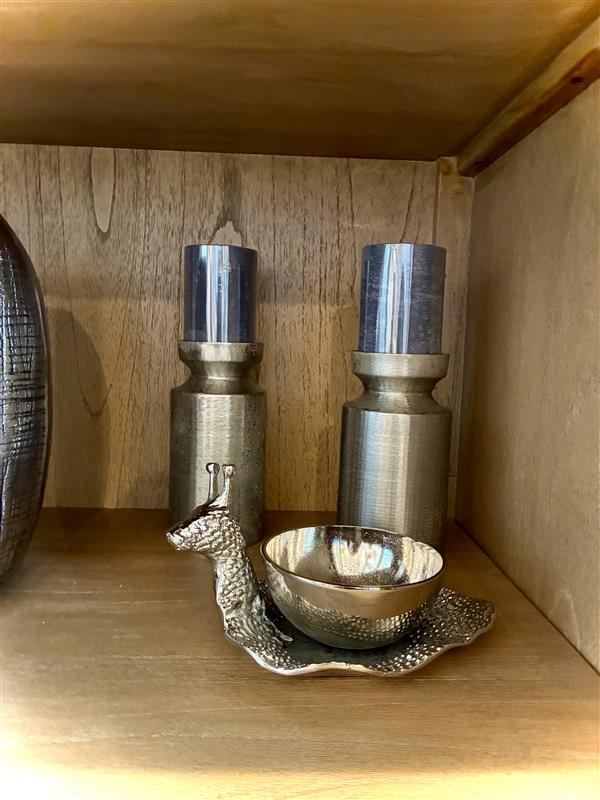 Silver Candleholder