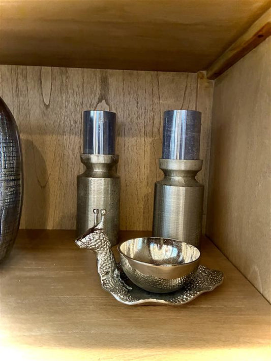 Silver Candleholder