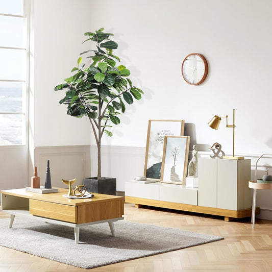 Faux Fiddle Leaf Fig Tree 7Ft