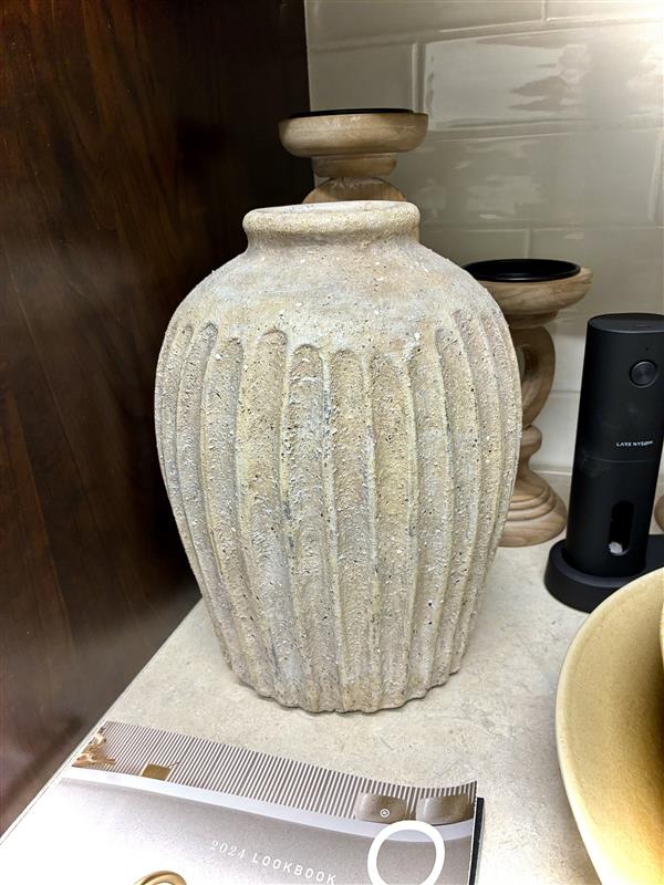 Travertine Vase