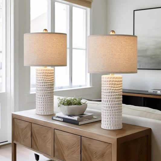 Ceramic Table Lamp Set 