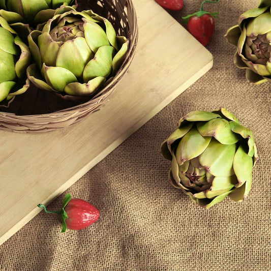 6-Pack Large Artificial Artichokes