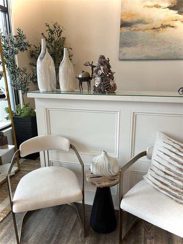 Ceramic and Porcelain Table Vases - Set of 3 - Thumbnail 2