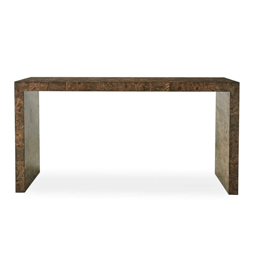 Ingrain Console Table, Cocoa Brown