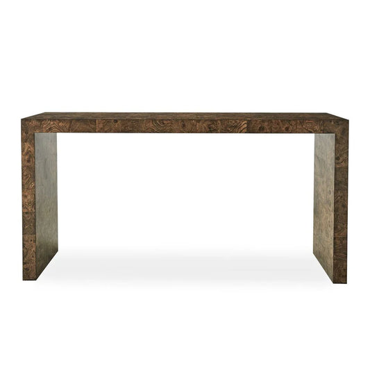 Ingrain Console Table, Cocoa Brown
