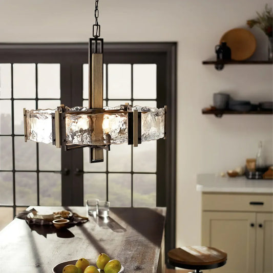 Aberdeen Chandelier, 1-Tier-6-Light