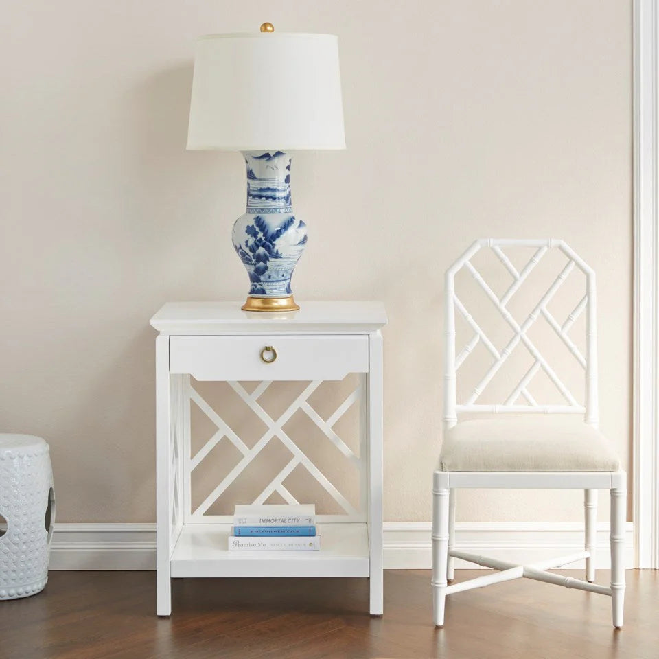 Jardin Side Chair - Eggshell White