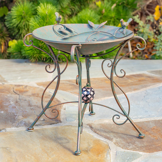 Handcrafted Birdbath