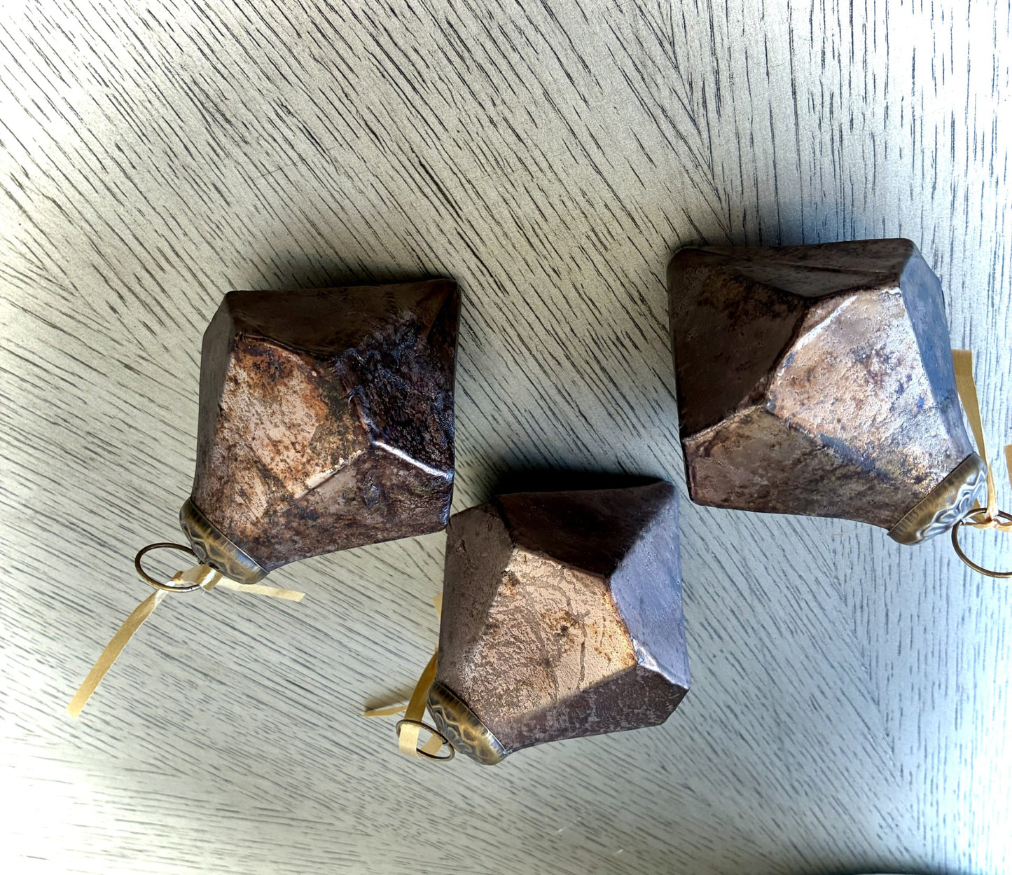 Brass Ornaments (Set of 3)