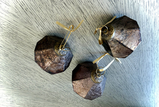 Brass Ornaments (Set of 3)