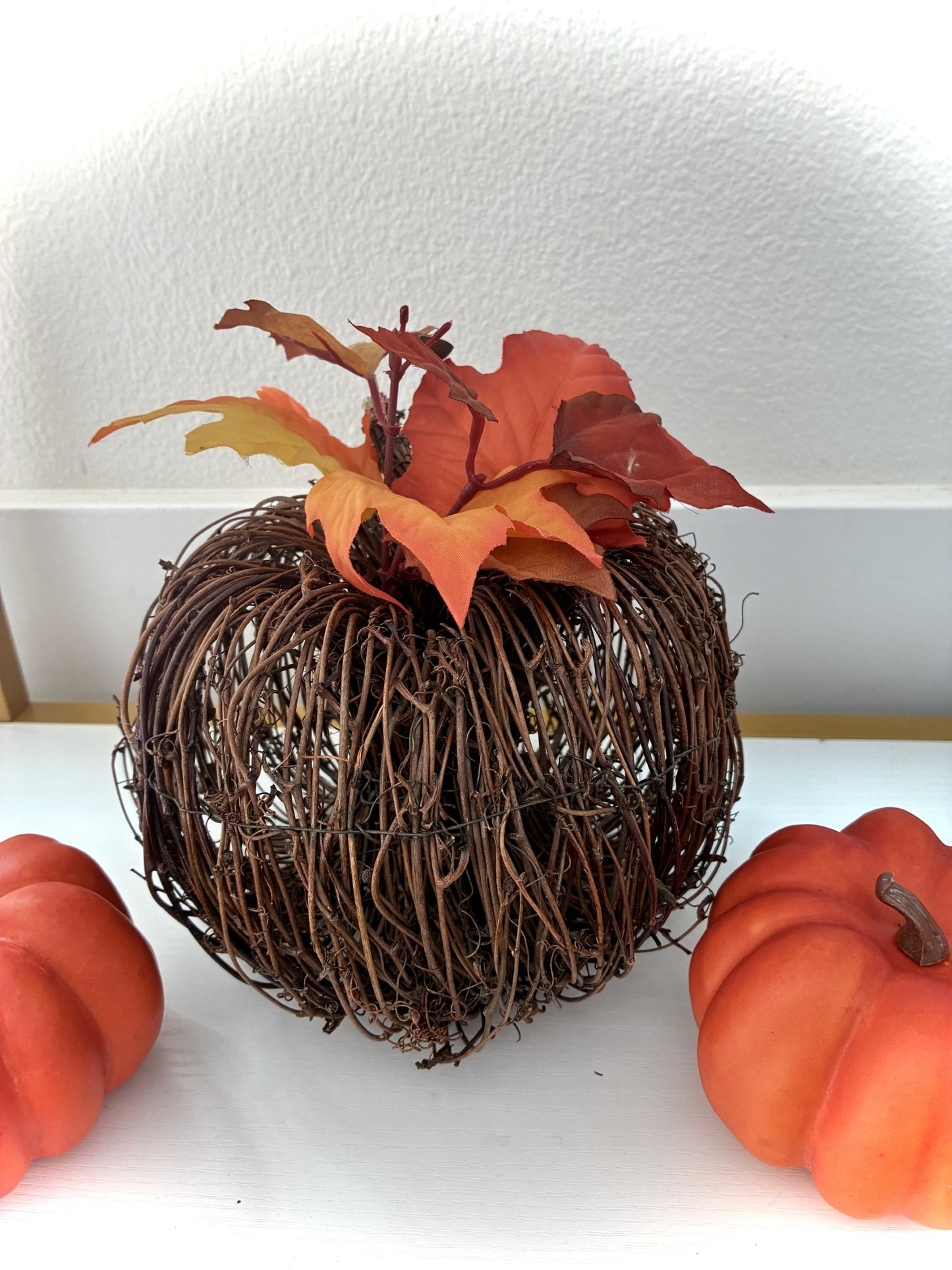 Small Wicker Pumpkin